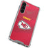 NFL Kansas City Chiefs Team Jersey Galaxy S24 FE Clear Case